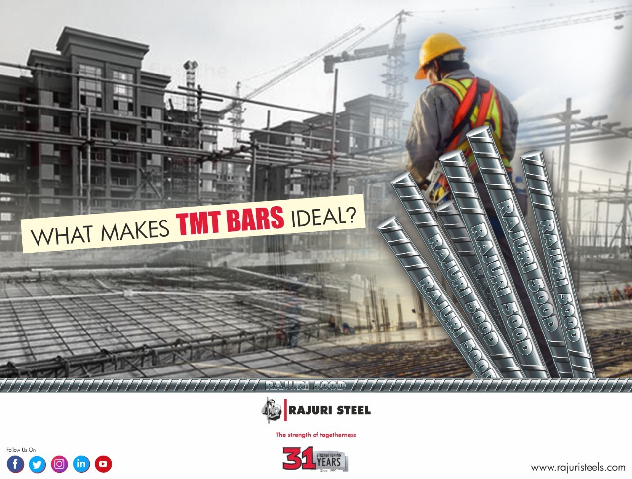 WHAT MAKES TMT BARS IDEAL