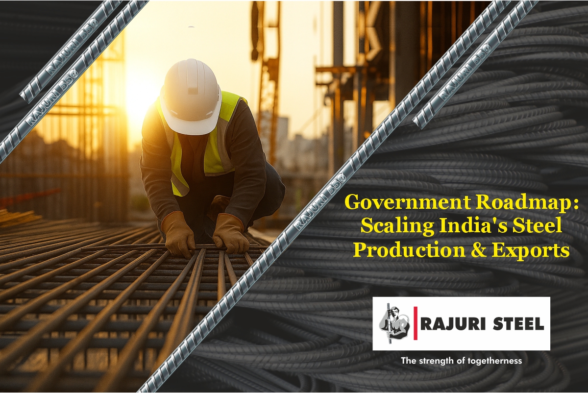 Government Roadmap: Scaling India’s Steel Production & Exports